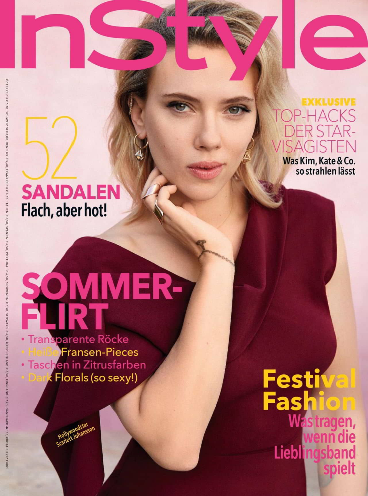 Scarlett Johansson InStyle Magazin Germany August 2024 Issue - 1