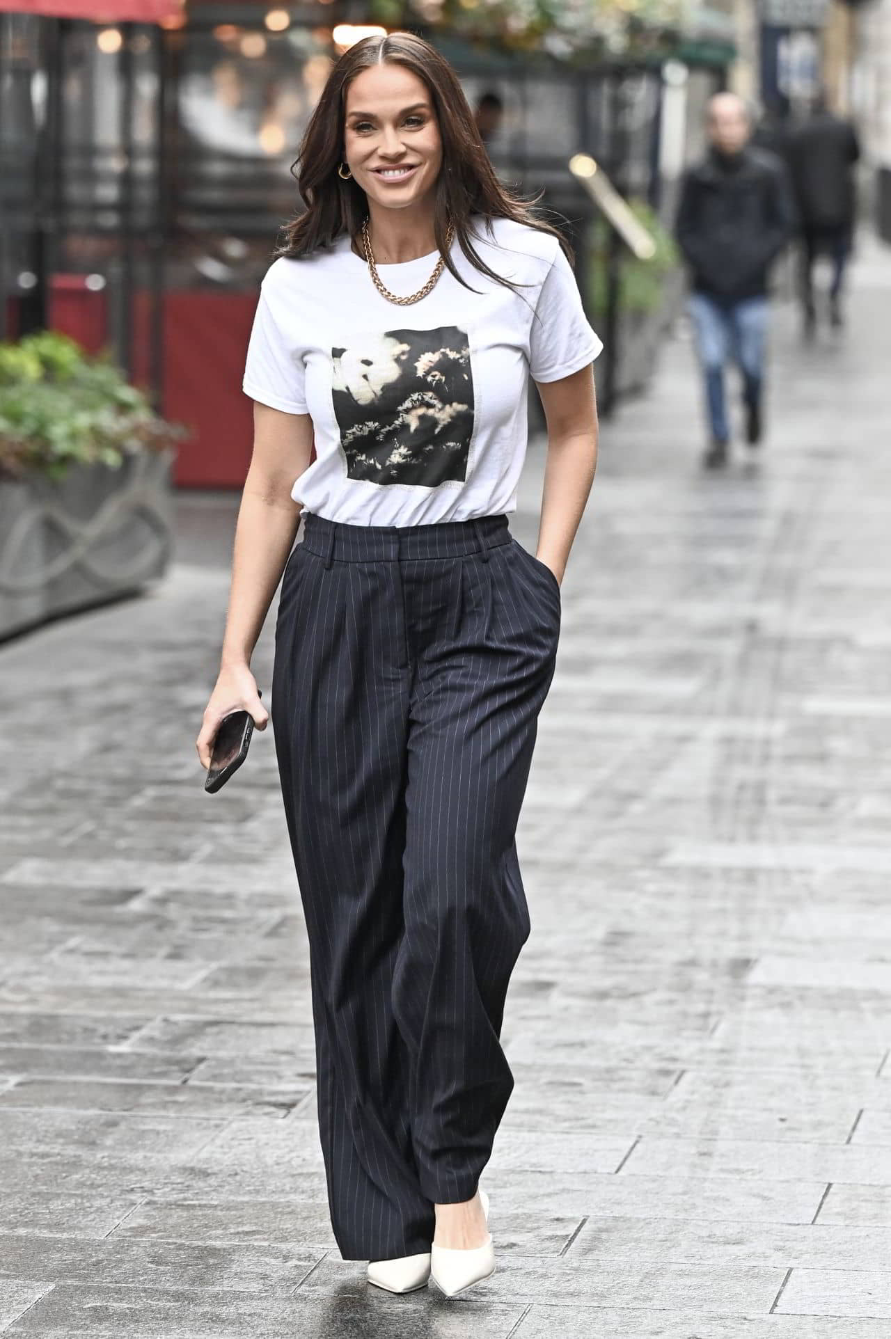 Vicky Pattison Arriving at Global Studios in London, March 22, 2024 - 1