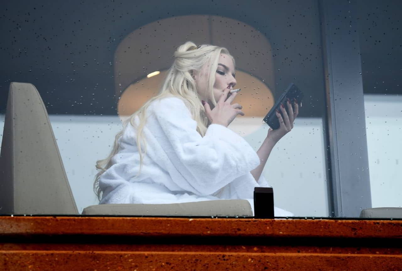 Anya Taylor-Joy Relaxing at Hotel Ahead of Furiosa Premiere in Sydney - 1