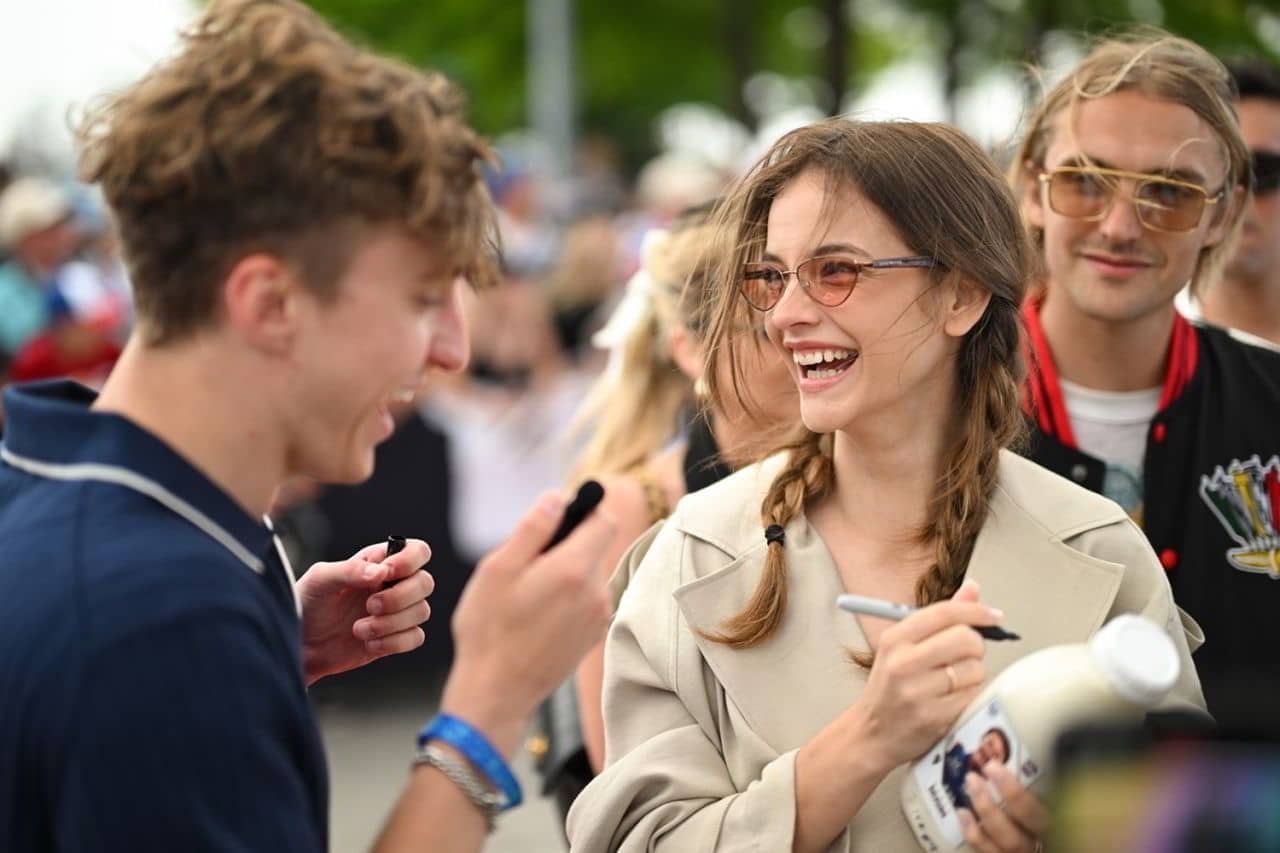 Barbara at the 108th Indianapolis 500 at Indianapolis Motor Speedway - 1