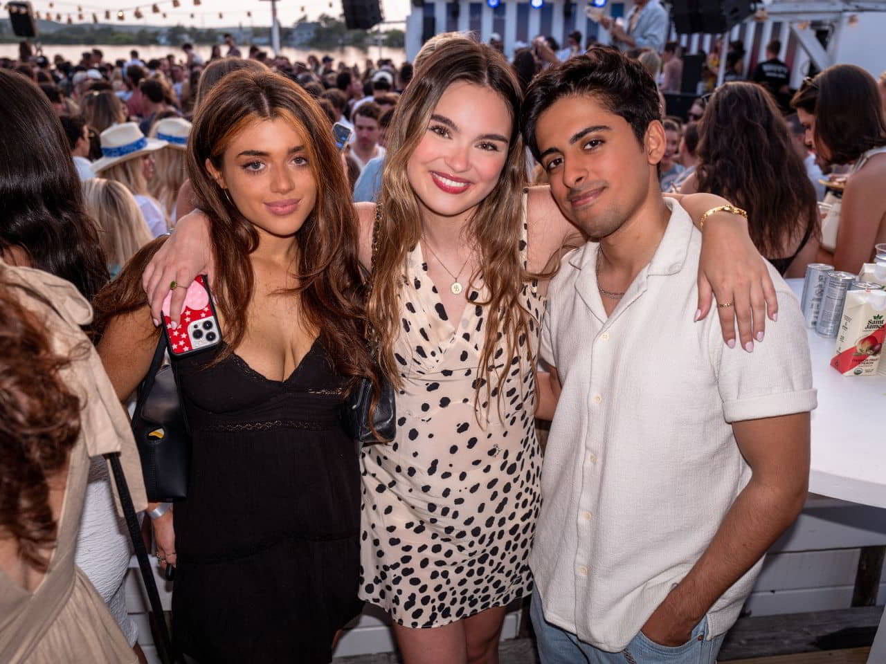 Landry Bender and Brielle Barbusca at The Surf Lodge in Montauk - 1