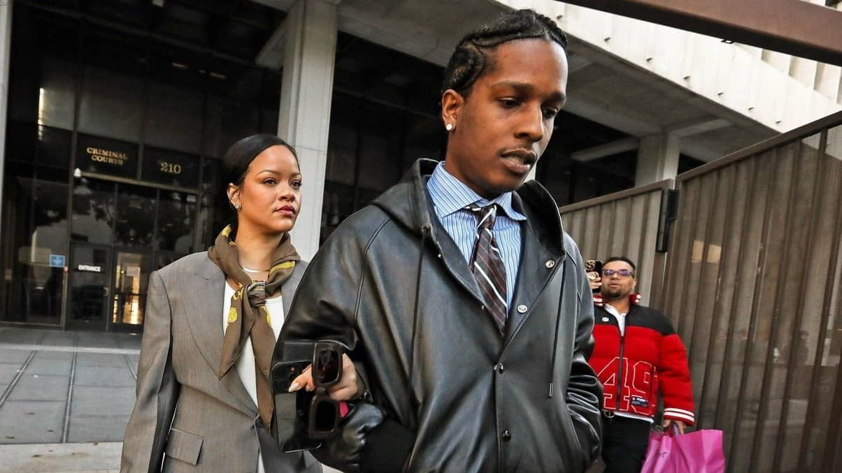 Rihanna Stands By Asap Rocky In Court Amid Assault Case Drama